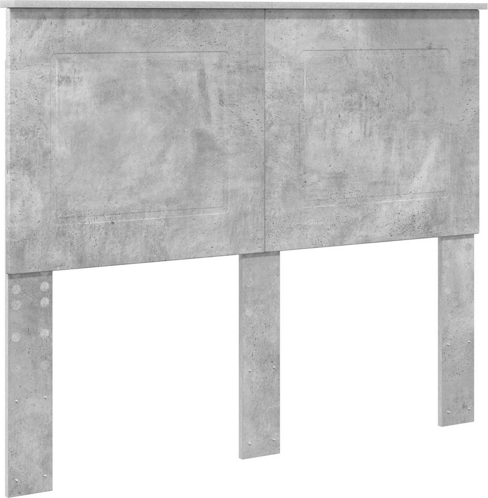 vidaXL Kopfteil Betongrau 100 cm Holzwerkstoff