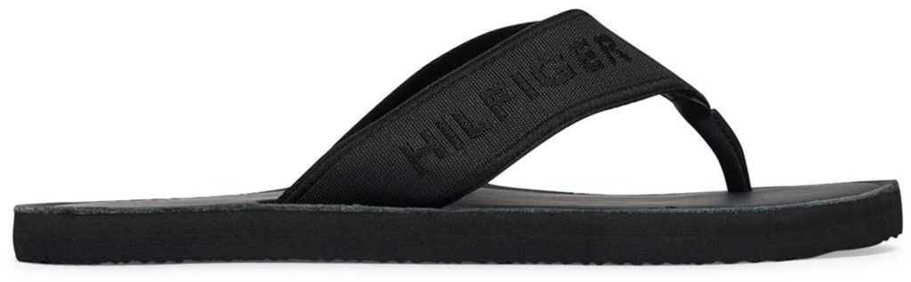 TOMMY HILFIGER HILFIGER LEATHER BEACH Schwarz