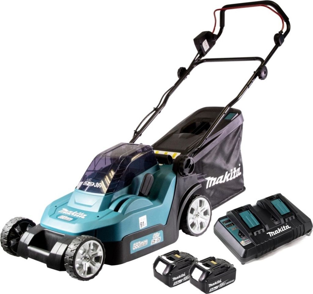 Makita DLM382PT2 Akku-Rasenmäher Produktbild 22