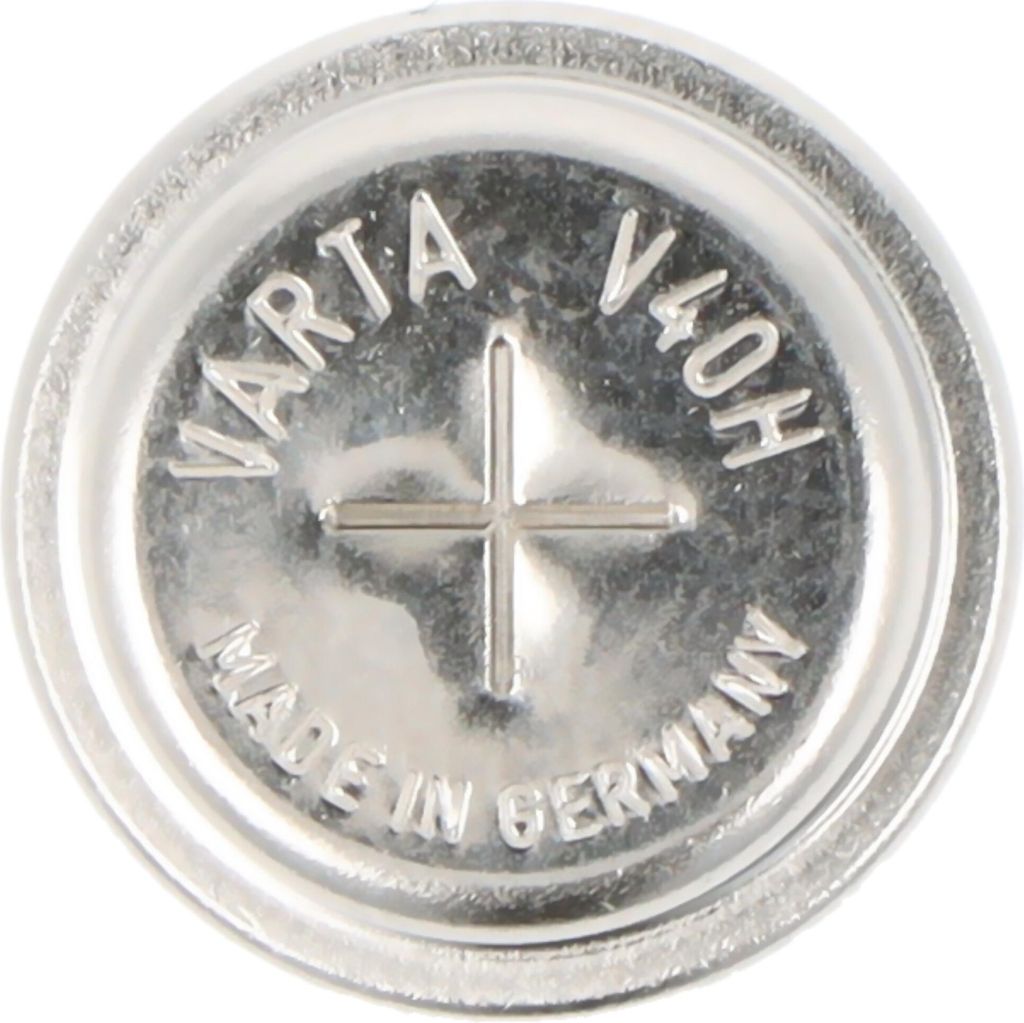 Varta V40H NiMH battery 55604, coin cell MH 13654 / 4 Stück Produktbild 