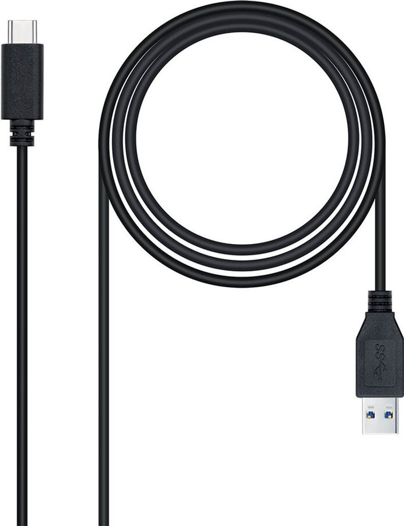 USB A zu USB-C-Kabel NANOCABLE 10.01.4001-L150 (1,5M)
