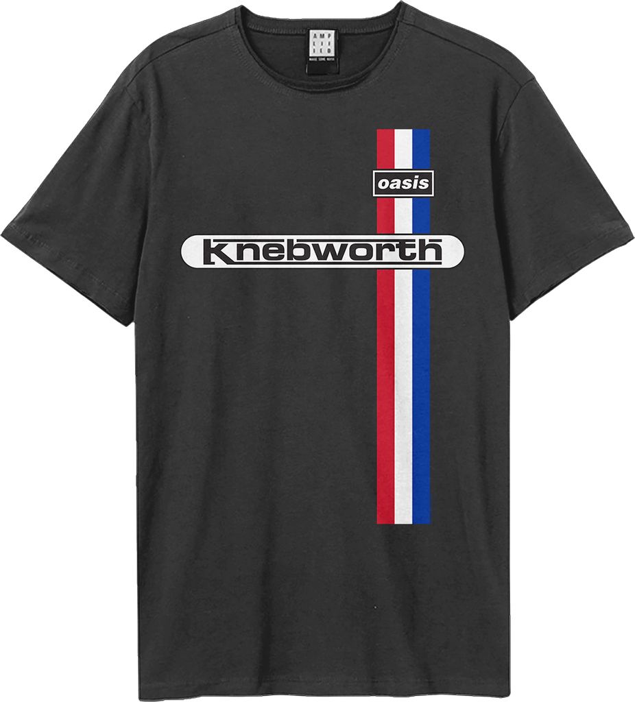 Amplified - "Knebworth" T-Shirt für Herren/Damen Uni GD2193 (3XL) (Holzkohle)