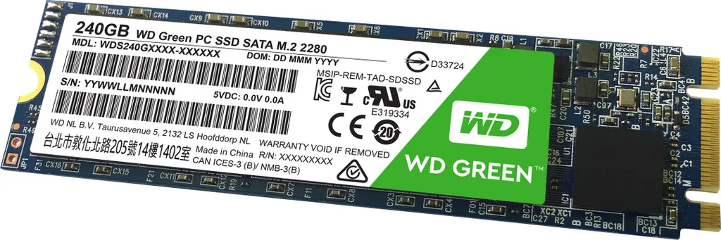 SSD Interno M.2 WD Green 240GB WDS240G1G0B | Upgrade PC SATA III