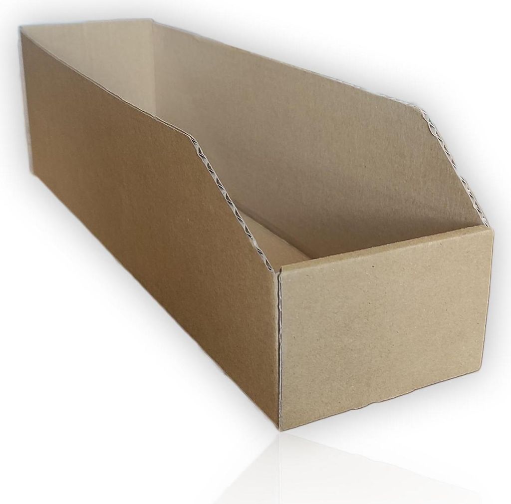 Lager Regalkarton, Lagerbox aus Karton, 401 x 101 x 112 / Produktbild 