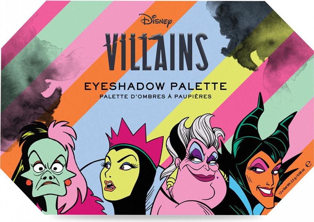 Disney POP Villains Lidschatten Palette - 12 Töne