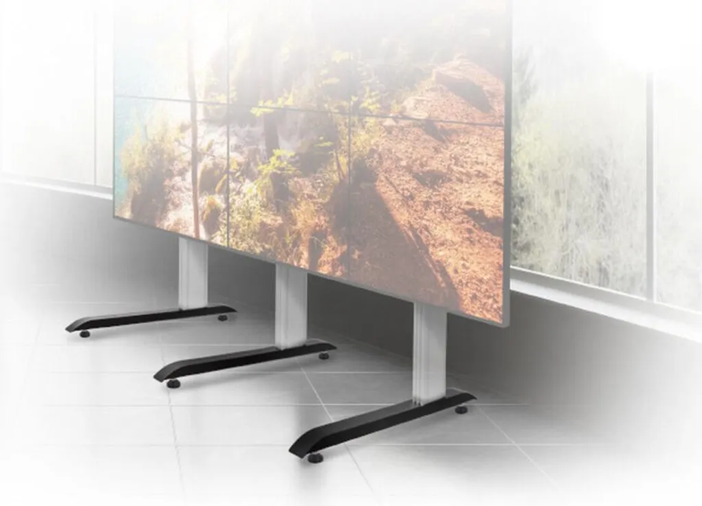 Support de Base de Sol B-Tech BT8380-BASE/B pour Totem Vidéo Noir - 7