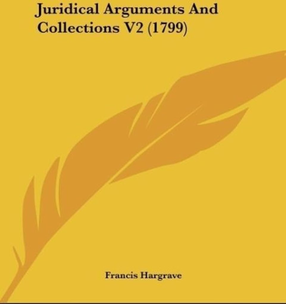 Juridical Arguments And Collections V2 (1799)