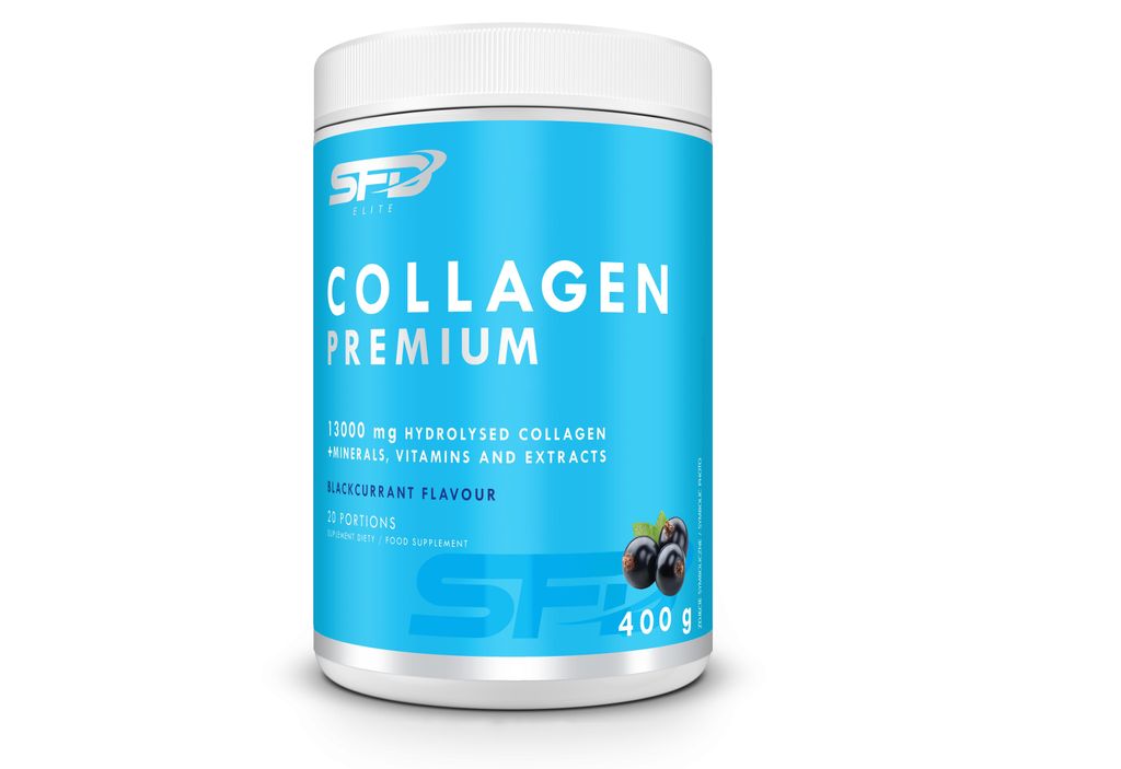 SFD Collagen Premium 400g Schwarze Johannisbeere Kollagen Haare Nägel Gelenke
