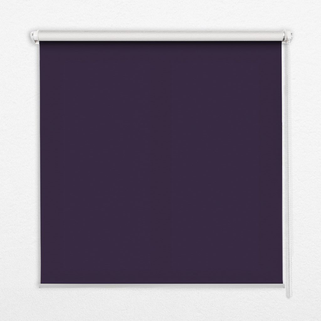 Seitenzug-Rollo Fensterrollo Jalousie - Lichtdurchlässig Springrollos - 80x140 cm - Schwarz