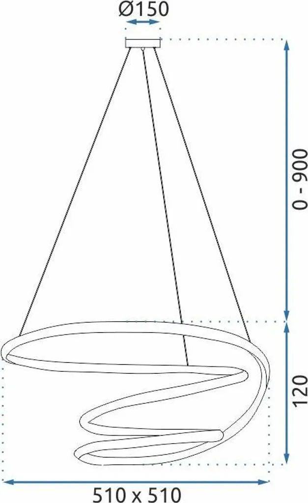 Lampe Toolight LED G080-1CP : Éclairage Or Chic et Haute Performance