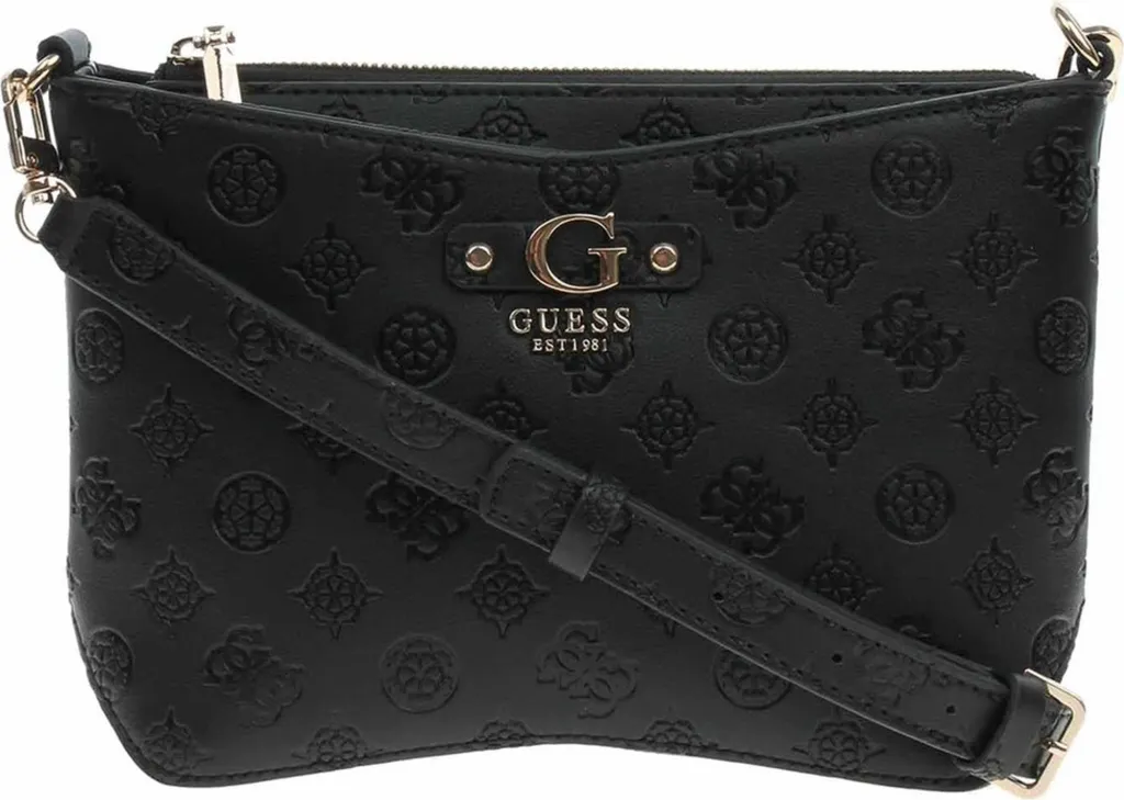 Sac de Soirée Guess Gerty Noir - Accessoire Idéal pour Sorties et Fêtes