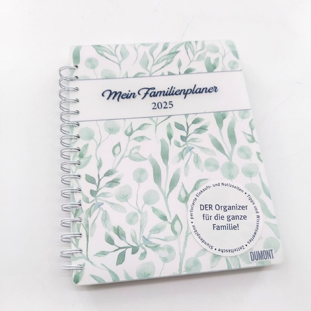 Familienplaner-Buch Pattern 2025 - Diary - Buchkalender - Produktbild 8