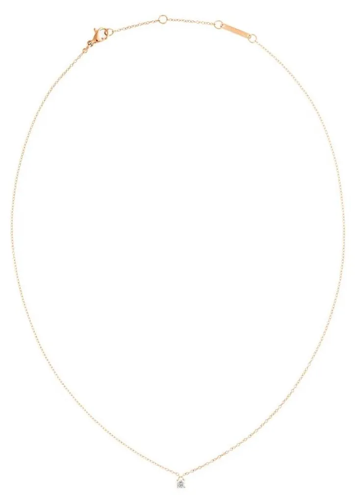 Collier maille fine en plaqué or jaune - Bijou minimaliste Mirelle