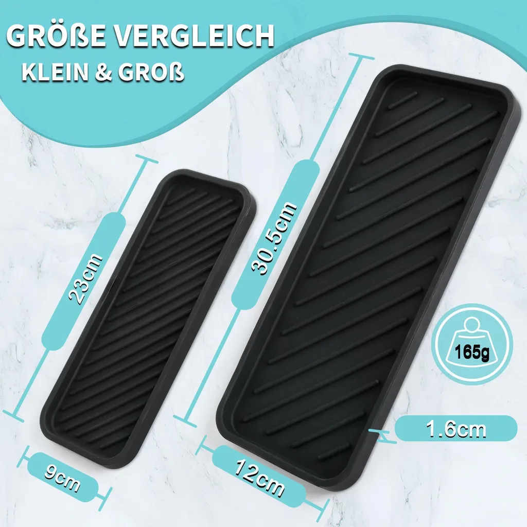 Rangement de cuisine pour éponge et liquide vaisselle sur l'évier