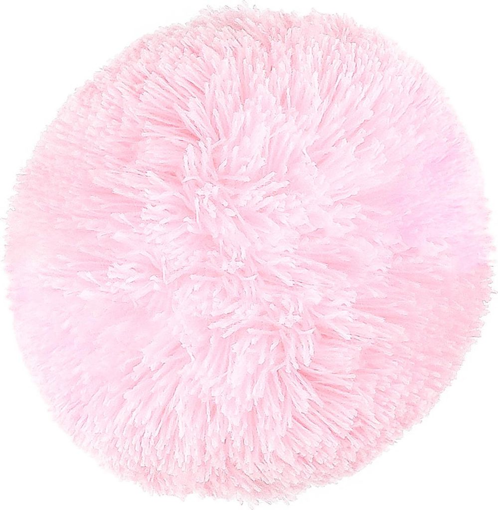 2 Bommeln / Wollbommeln / Pompons, 10cm mit einer großen Farbauswahl, Farbe:pastellrosa