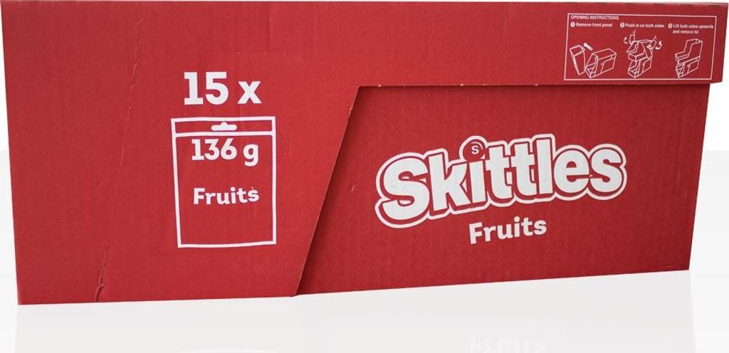 Skittles 312980 Skittles Fruits Kaubonbons 14 x 38,0 g Immagine del prodotto 