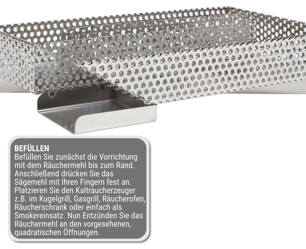 Kaltraucherzeuger Kaltrauchgenerator Sparbrand Räuchern Produktbild 4