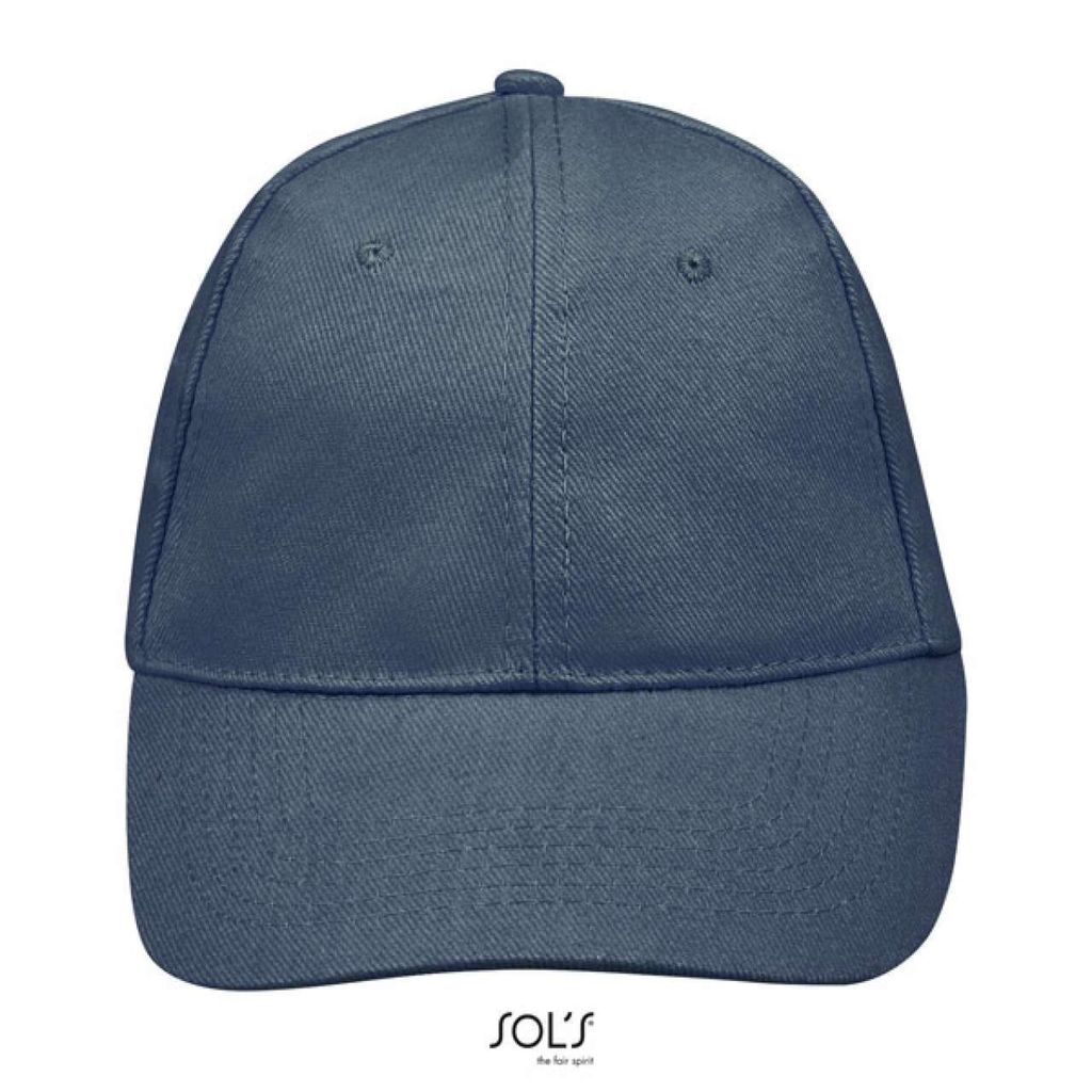 SOLs 88100 | Six Panel Cap Buffalo / Kappe / Mütze / Hut - Farbe: Denim - Größe: One Size
