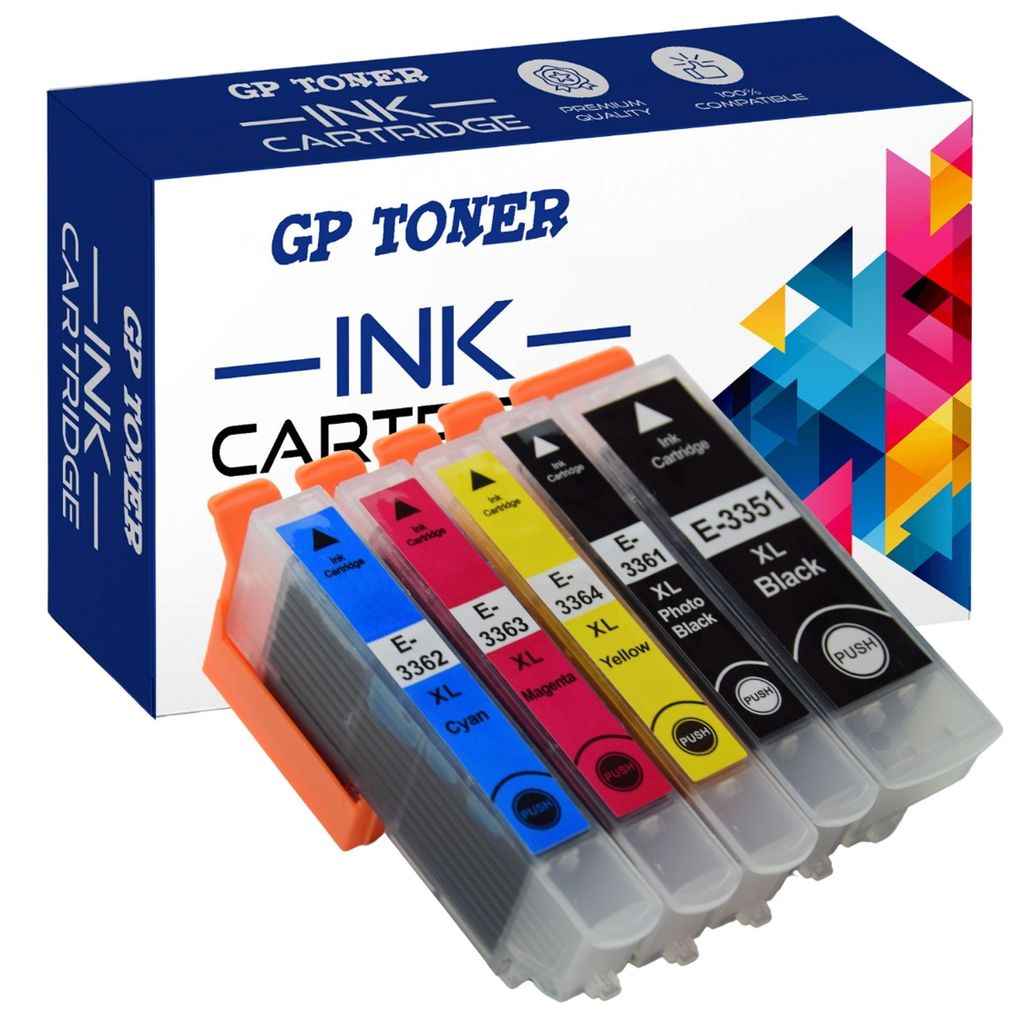 5x Kompatibilna Kazeta pro Epson 33XL XP530 XP640 XP900 Obrázok produktu 