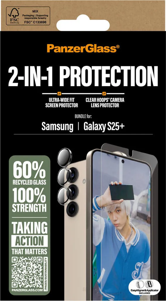 Protection 2-en-1 Ultra-Résistante Anti-Rayures Écran et Objectif - 2