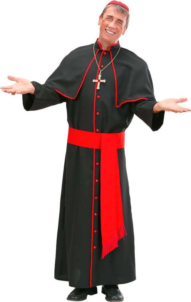Kostüm Kardinal M - 3 XL  Cardinal Verkleidung Priester Produktbild 