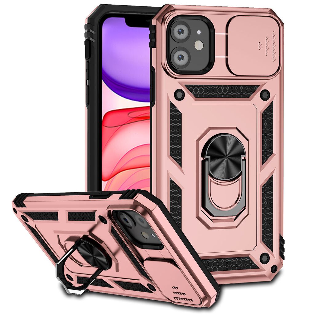 Pouzdro pro iPhone 12 Mini dvouvrstvé pouzdro s posuvným Obrázek produktu 