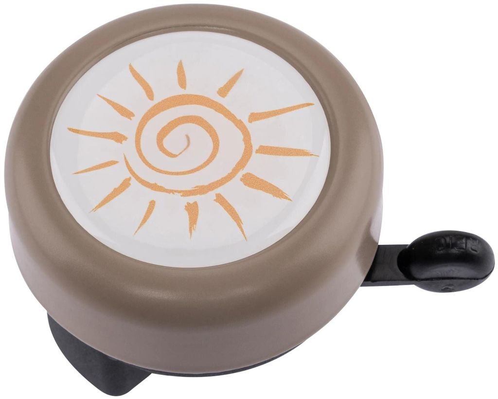 Reich Fahrradklingel Sonne Pastell satte Motivklingel Sonne Pastell Flieder