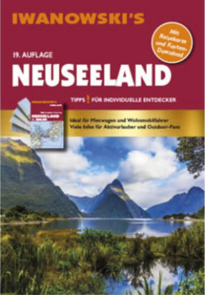 Guide touristique Nouvelle-Zélande Iwanowski pour circuit en liberté