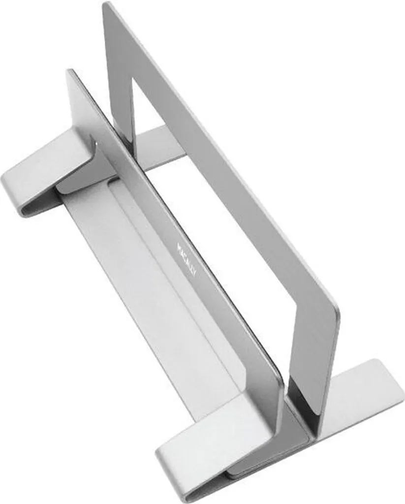 Macally Support Vertical en Aluminium Argent avec Largeur Ajustable - 8