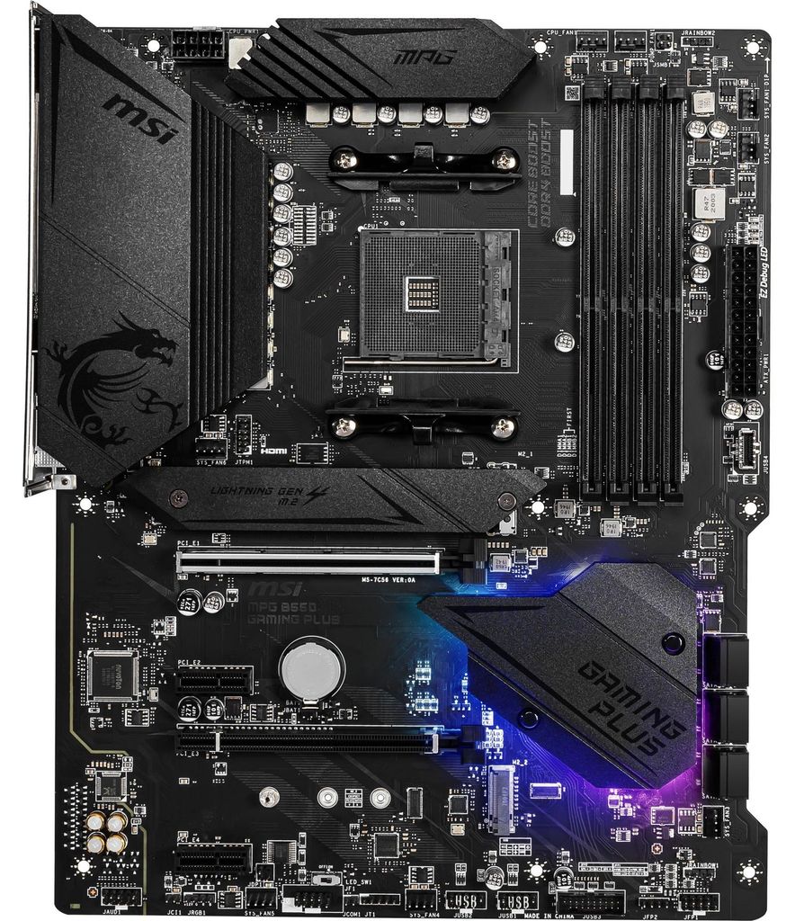 MSI MPG B550 GAMING PLUS - Mainboard - ATX Produktbild 