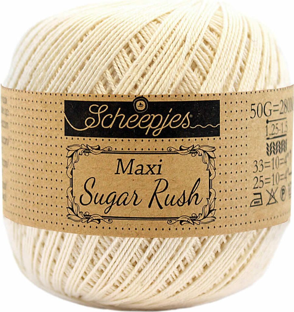 Scheepjes Maxi Sugar Rush 50g (130) Old Lace