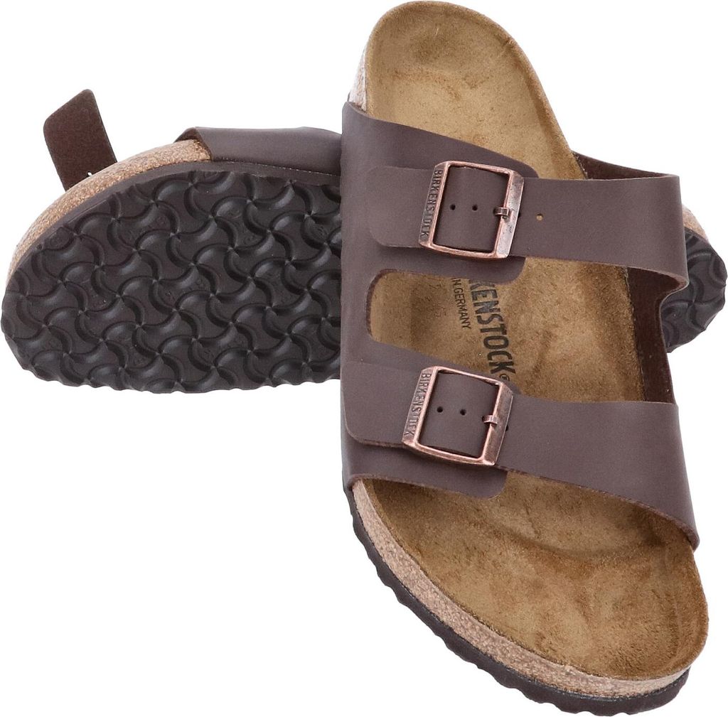 Birkenstock Arizona Donkerbruin Normaal Voetbed - Slipper - Produktbild 