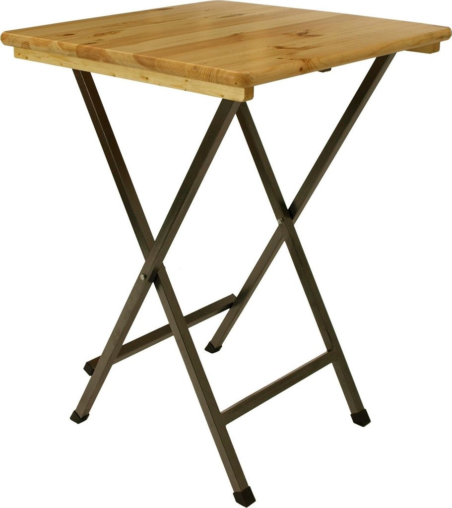 Stehtisch Gartentisch Tisch H:110,5 cm Nadelholz lackiert Produktbild 2