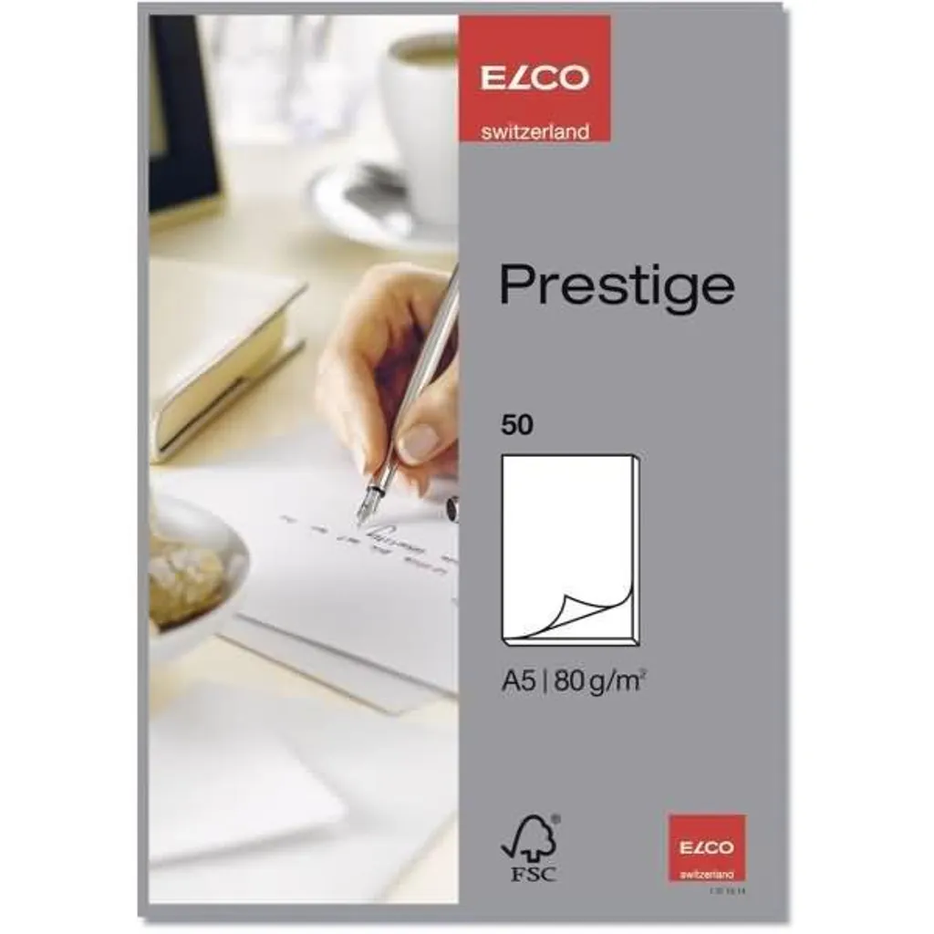 Blocco Elco Prestige A5 73712.14: Carta per Schizzi e Appunti 50ff