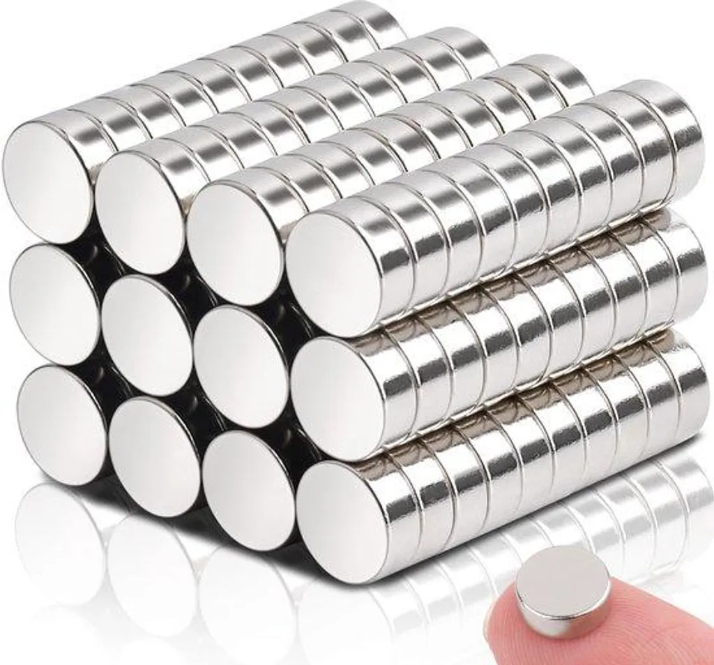 Aimants Puissants en Néodyme 8x3 mm - Pack de 120 Disques Magnétiques