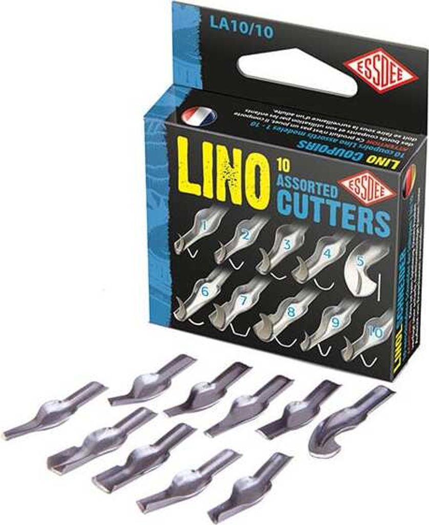 Essdee Essdee Lino Cutter Set de couteaux 10 pièces Image du produit 