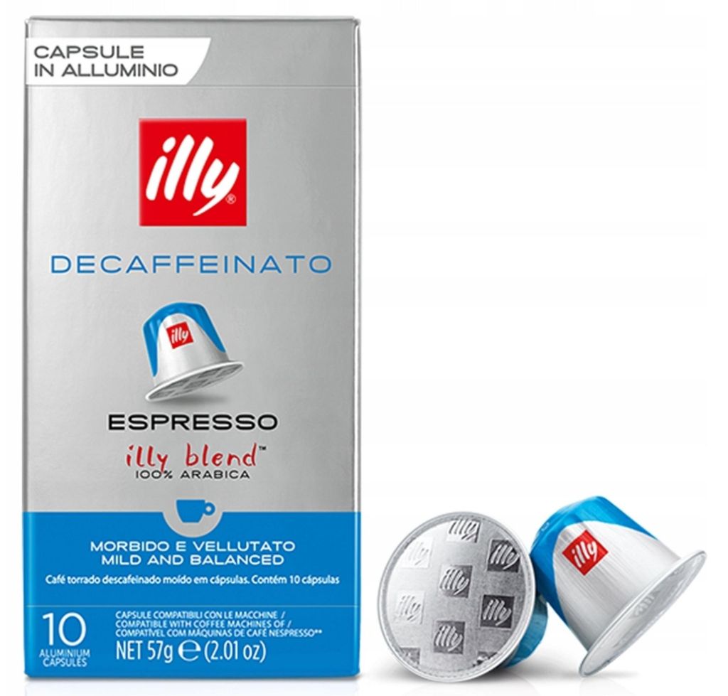 Illy Decaffeinato kávové kapsule 10 ks Obrázok produktu 