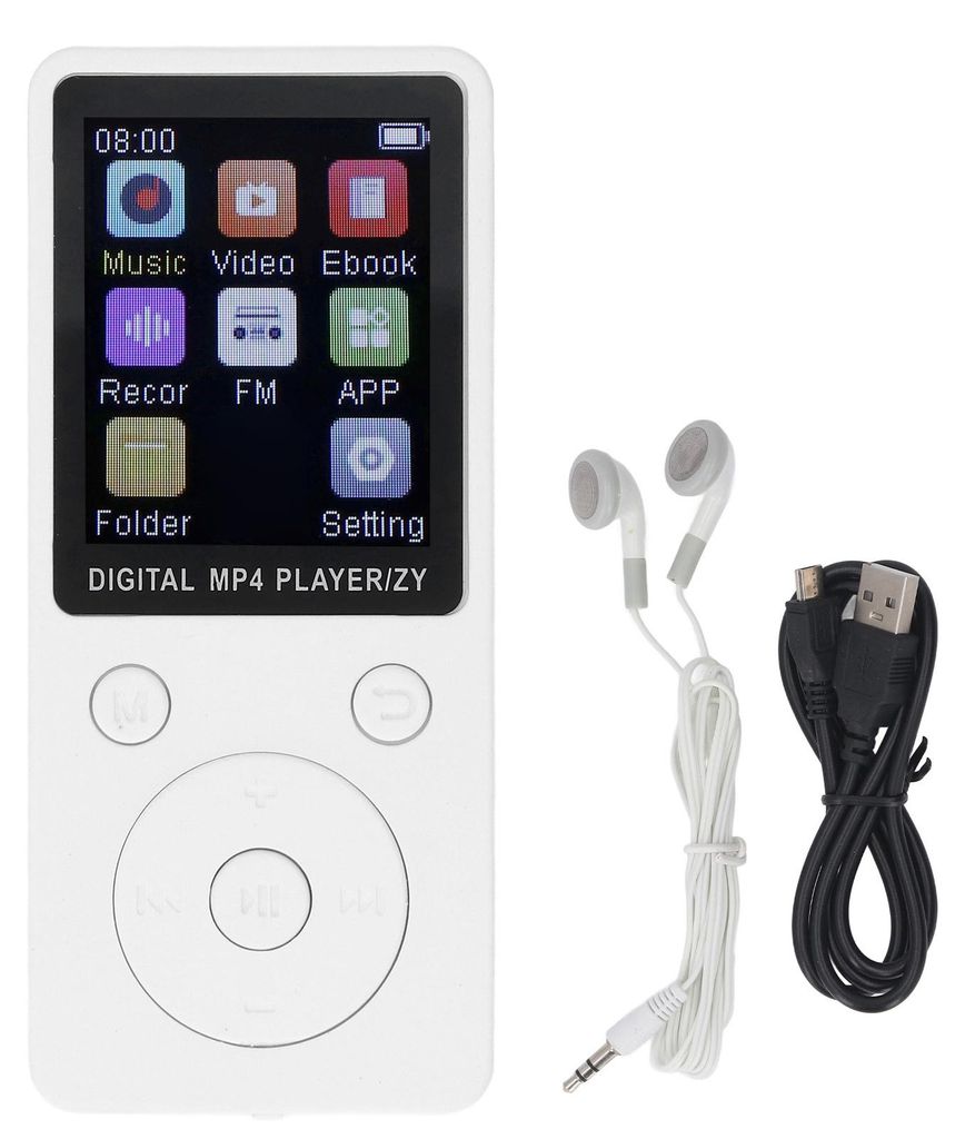 MP3-MP4 přehrávač, 1,8palcový displej, přenosná hudba s BT Obrázek produktu 