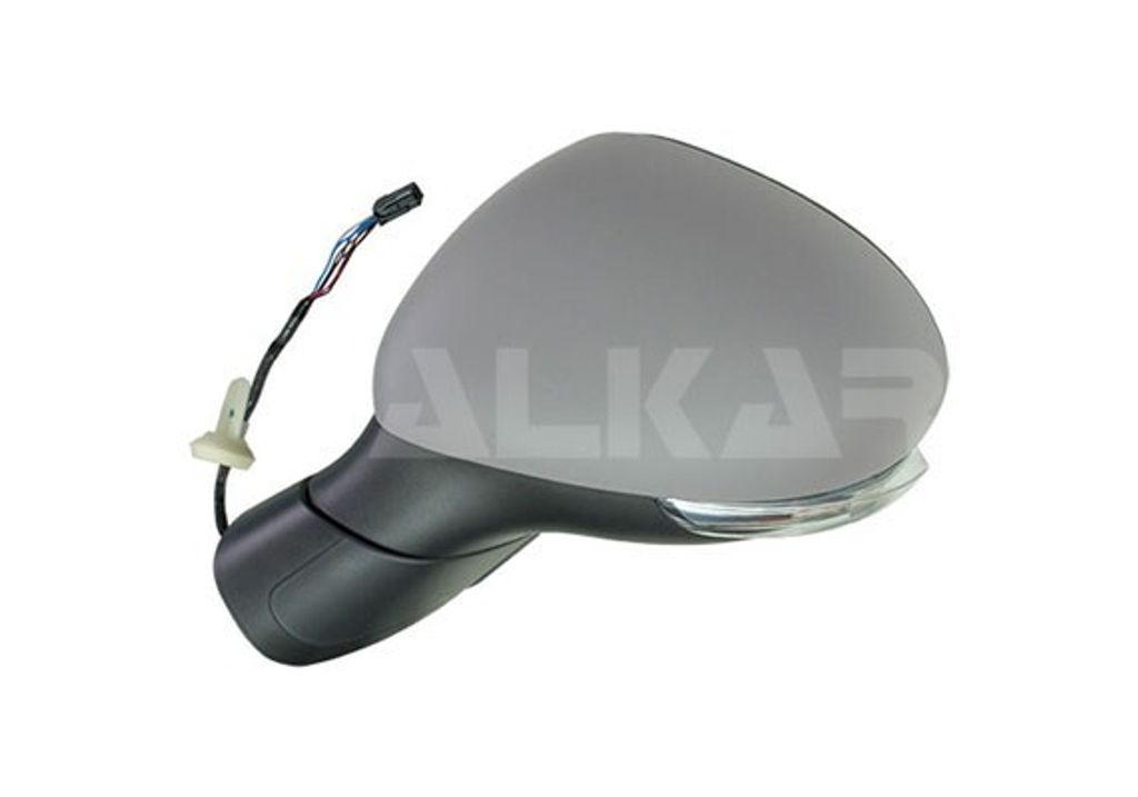 ALKAR 6145925 Außenspiegel Seitenspiegel Links für FIAT 500X (334) Beheizt Konvex Grundiert Elektrisch