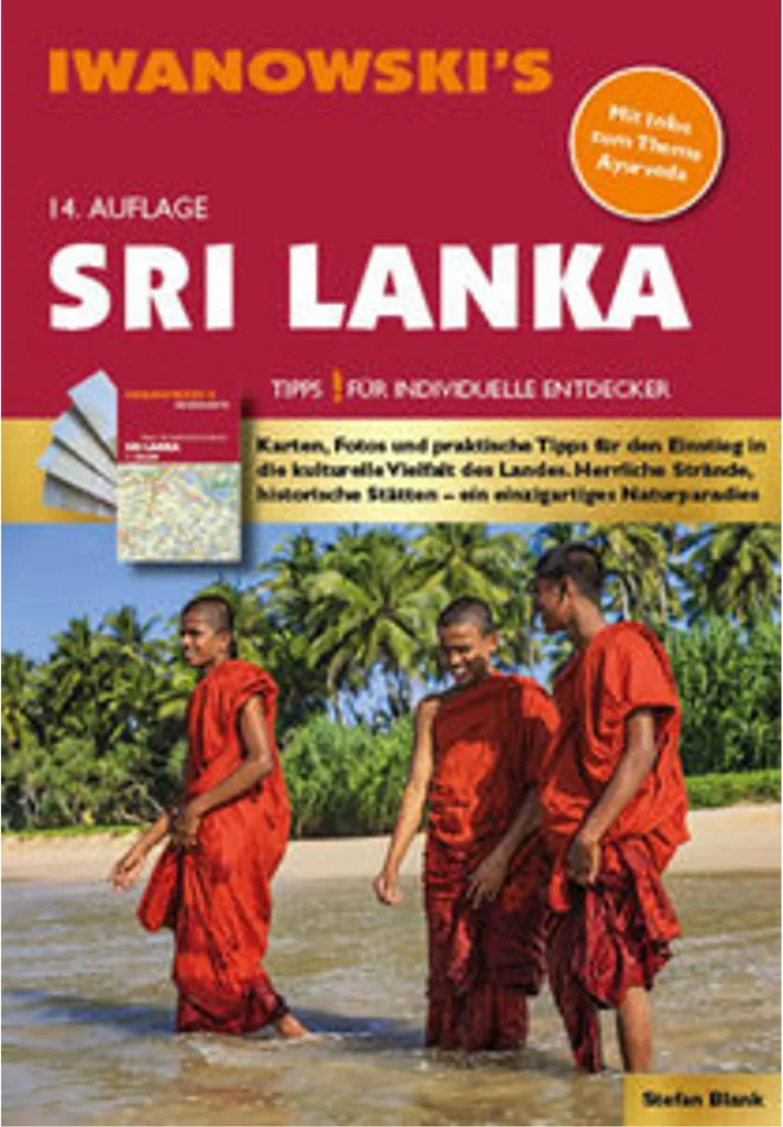 Sri Lanka Guide Iwanowski avec conseils d'experts et cartes de randonnée