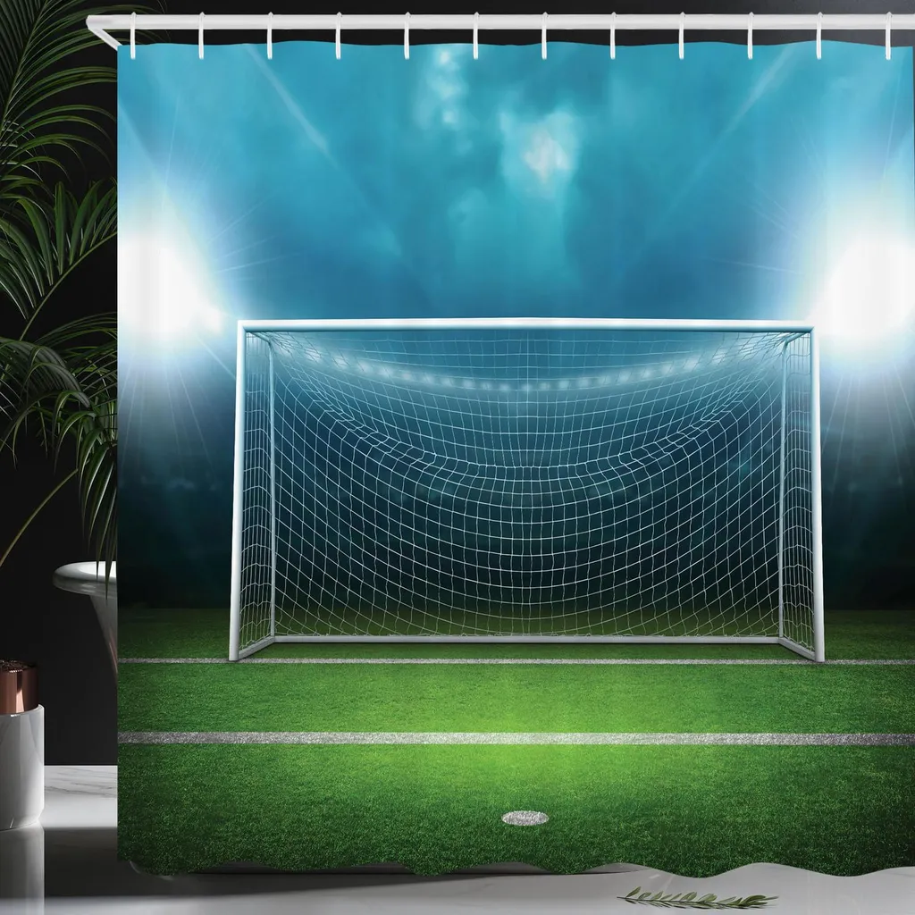 Tenda da doccia 240 x 200 cm, Pallone Da Calcio Modello