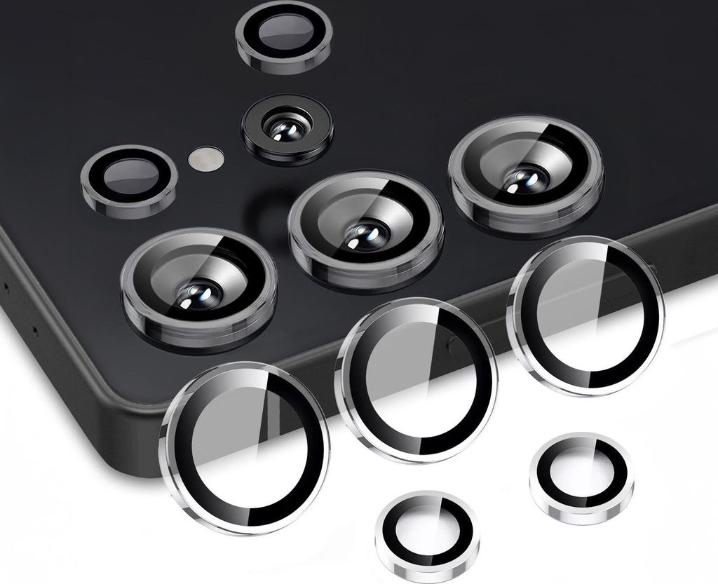 Kamera Linsenschutz Glas Set für Samsung Galaxy S25 Ultra Produktbild 