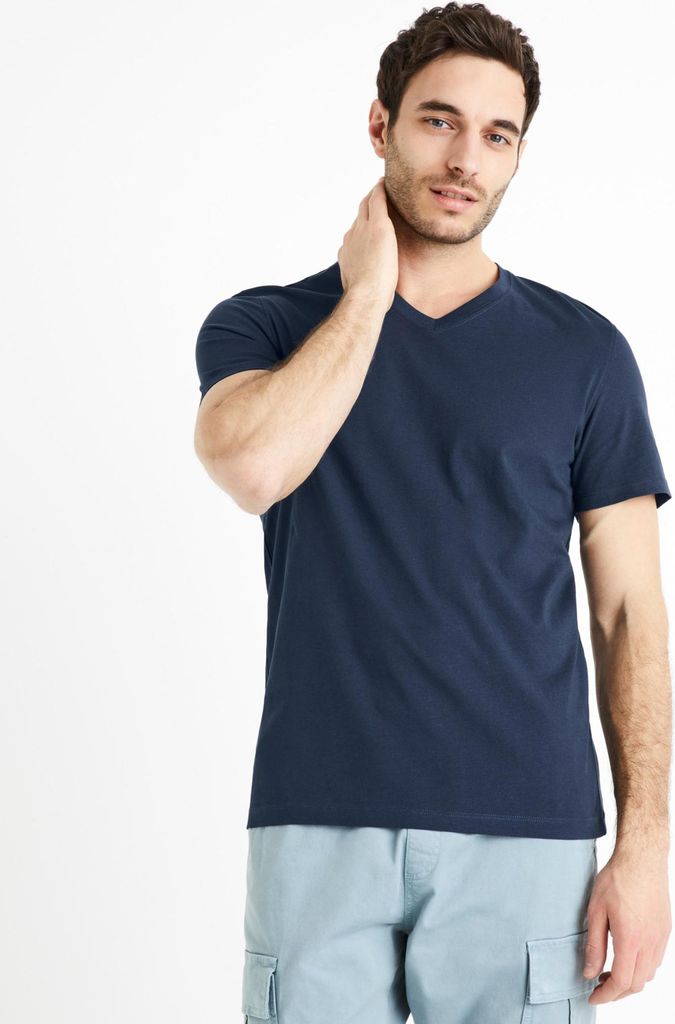 Celio Baumwoll-T-Shirt Debasev 1124943__S