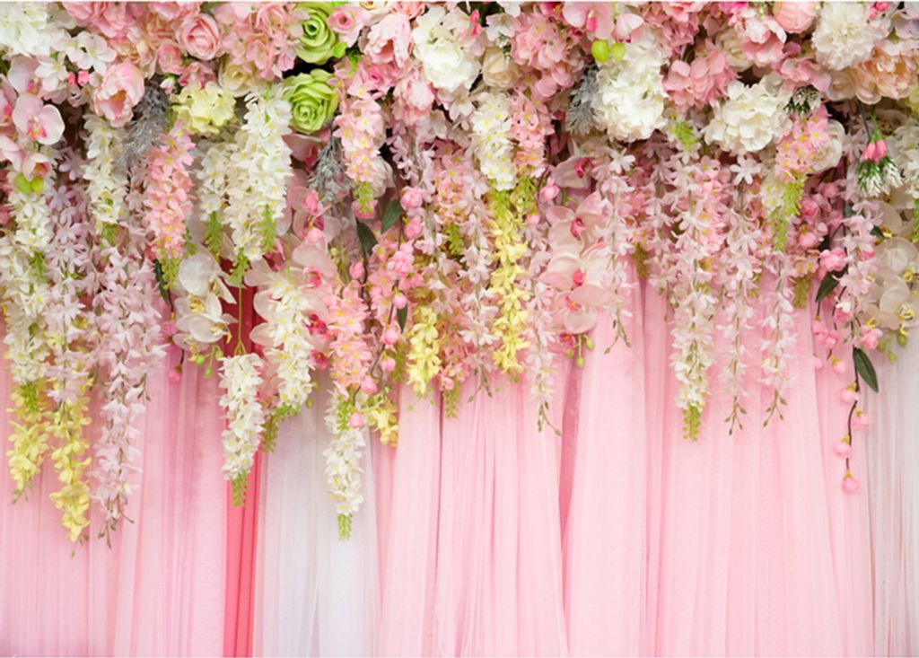 2,1 x 1,5 m/7 x 5 Fuss Fotografie-Hintergruende, Hochzeitshintergrund fuer Fotografie, Fotostudio-Requisiten fuer Party-Dekoration, Baby- und Kinde...