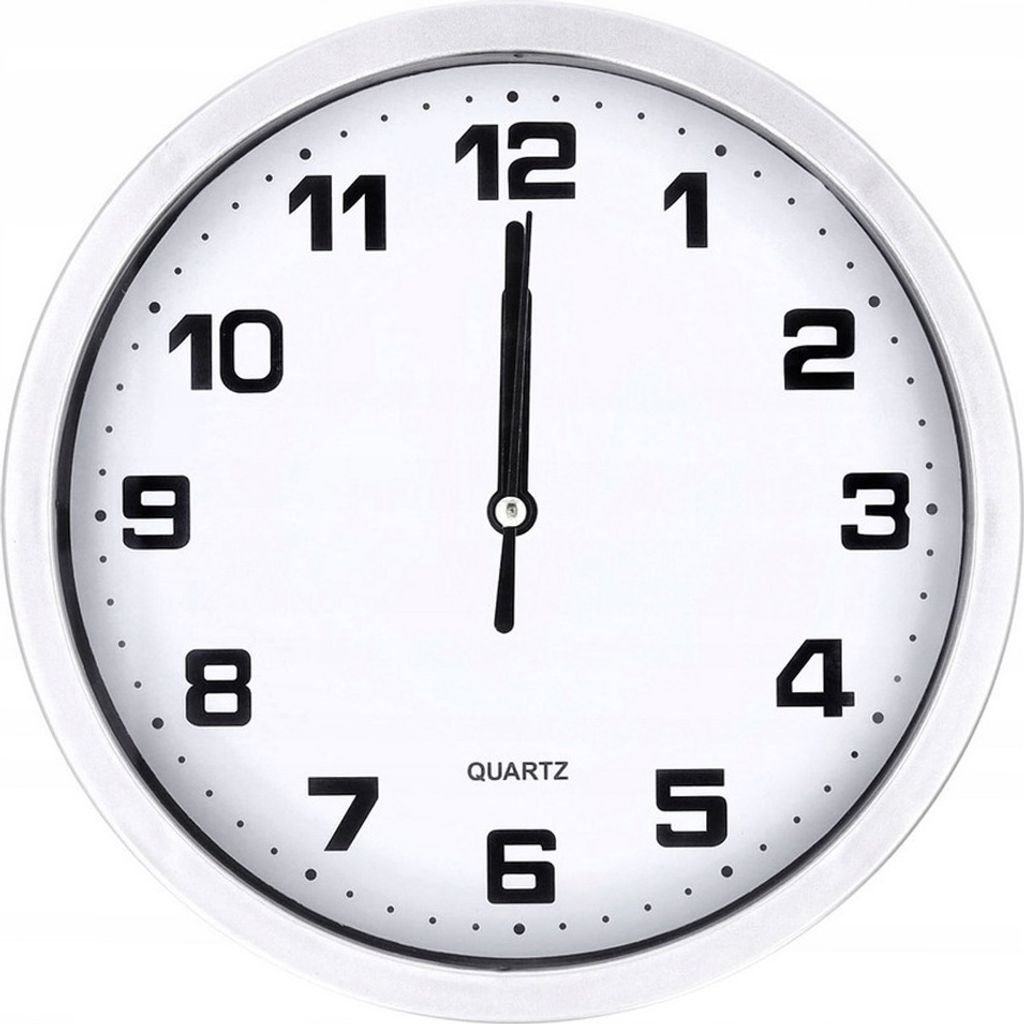 Verk 27067 Horloge murale analogique 20 cm argenté Image du produit 