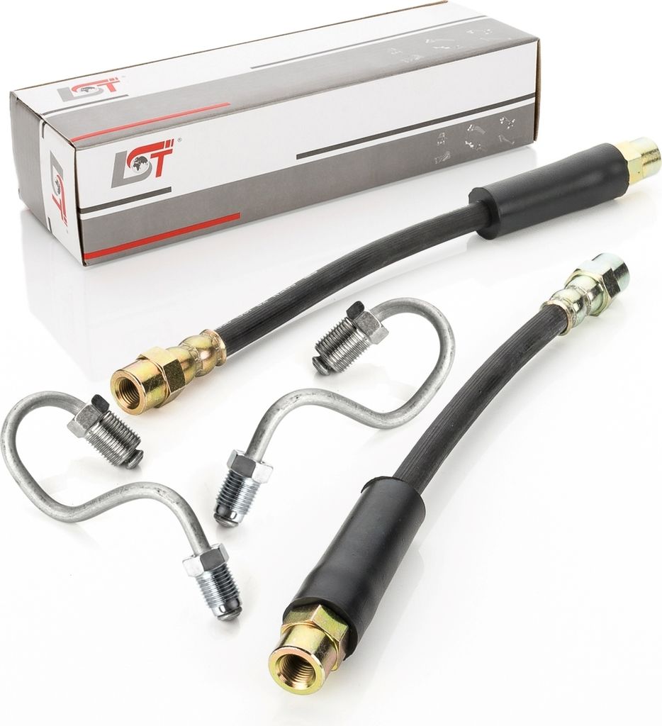 2x Bremsschlauch Bremsleigung Set hinten für Audi A3 für Seat Leon für Skoda