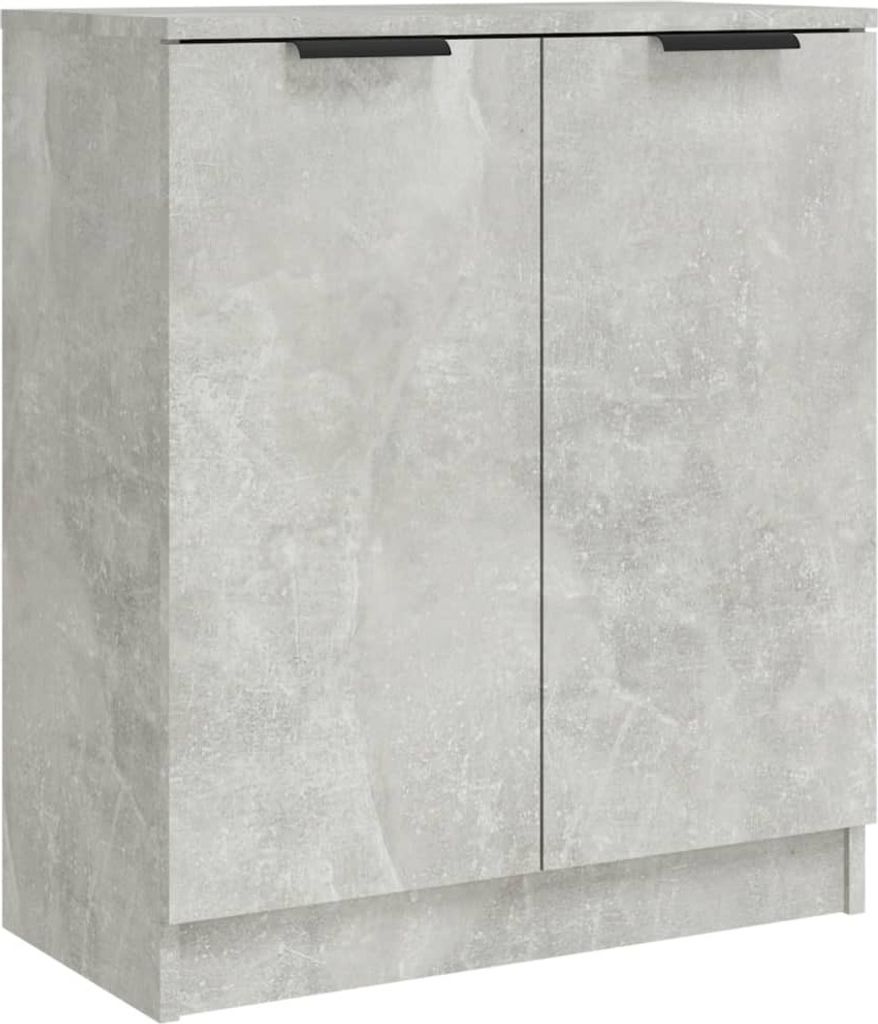 Sideboard Betongrau 60x30x70 cm Holzwerkstoff