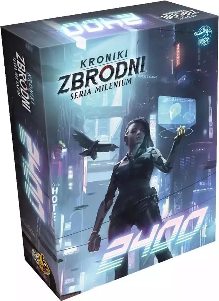 Jeu de Plateau Coopératif pour Soirée Enquête Chronicles of Crime 2400