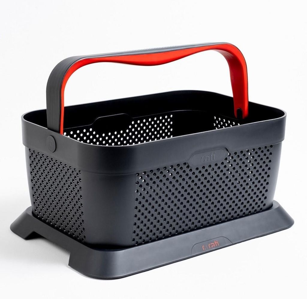 Luxus-Einkaufskorb Rati Basket (rot)