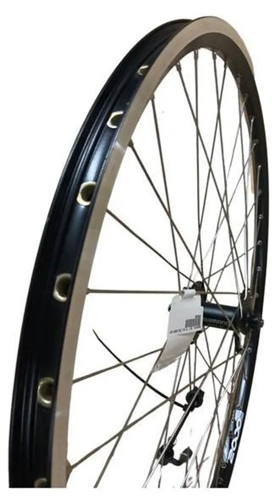Roue 26 Pouces pour VTT et VTC avec Frein à Disque 6 Trous Alu Noir